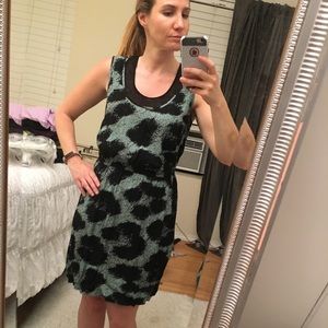 Kensie Black Teal Dress